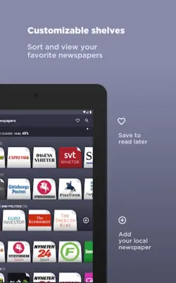 Swedish Newspapers android App screenshot 4