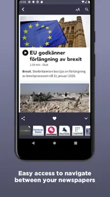 Swedish Newspapers android App screenshot 6